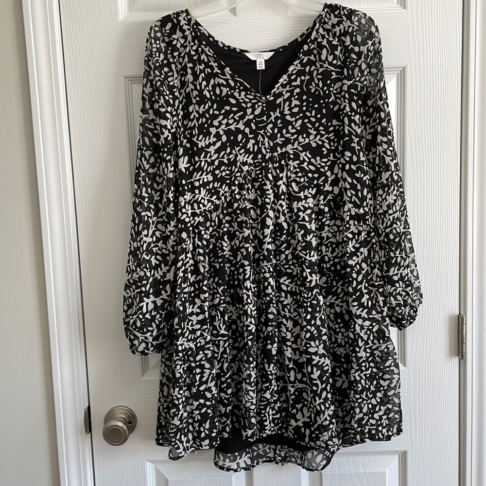 Time and Tru Tiered Babydoll Dress